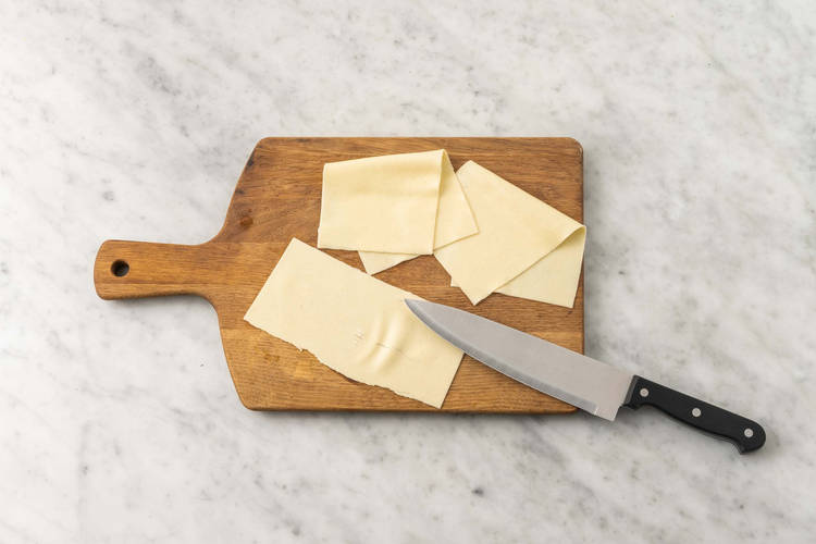 Lasagneplatten vorbereiten
