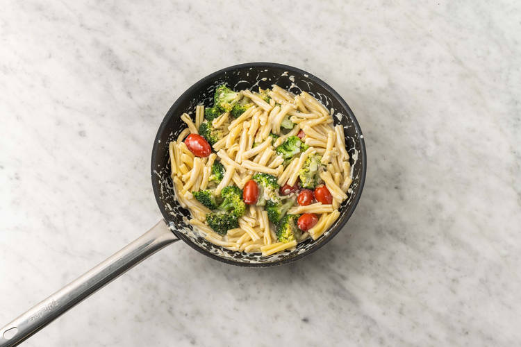 Pasta fertigstellen