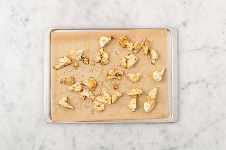 Roast cauliflower