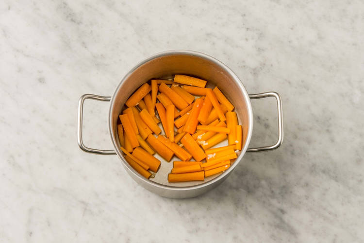 Möhren glasieren