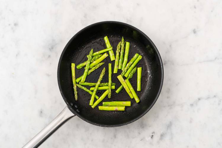 Fry the Asparagus