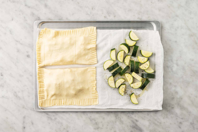 Blätterteigtaschen backen