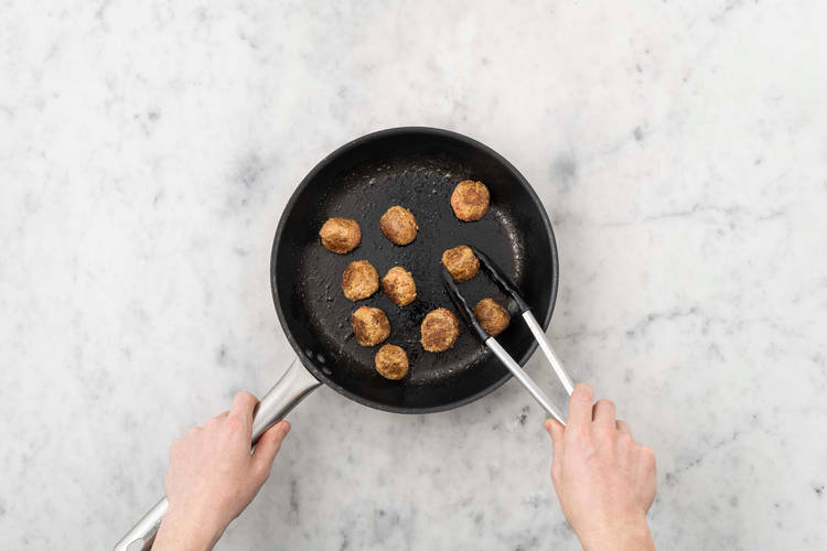 Cuocere le polpette