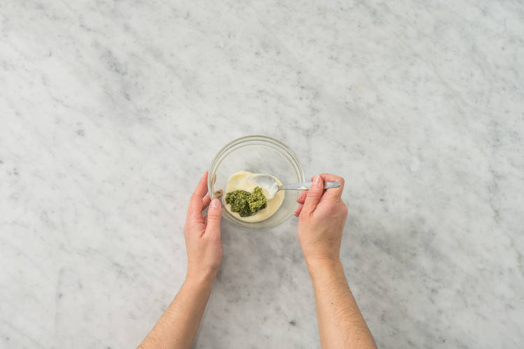 Blanda pestodressing