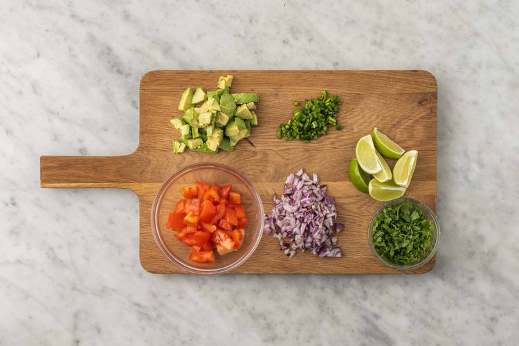 Forbered grøntsager