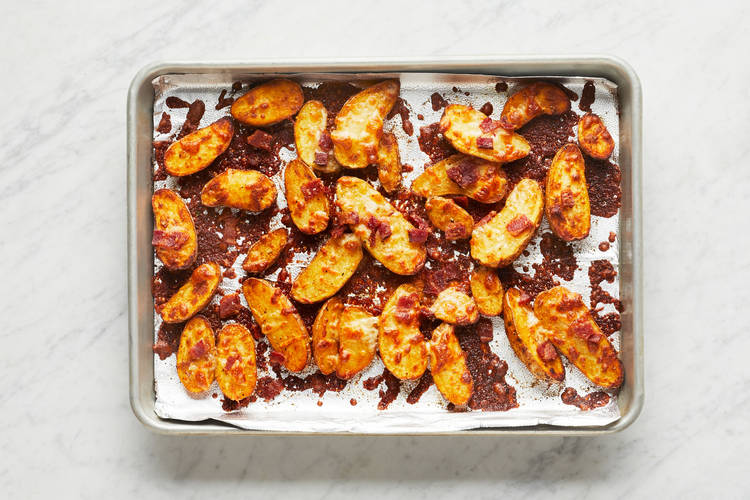 Top Potatoes & Finish Prep