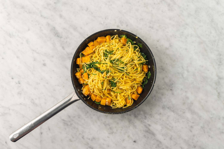 Pasta vollenden