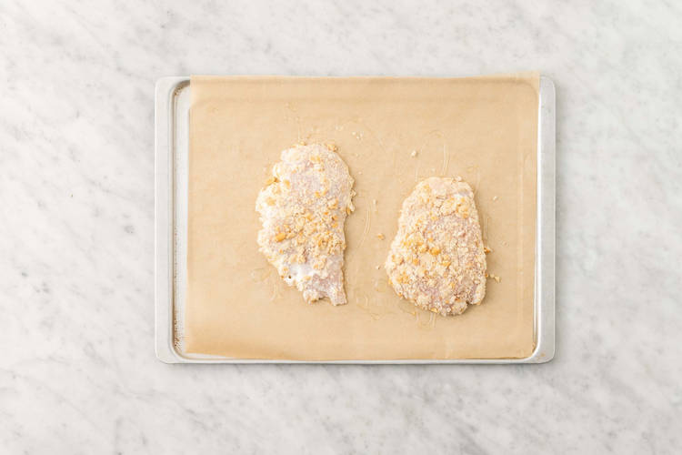 Faire cuire le poulet