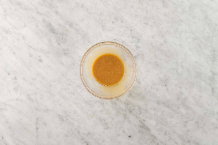 Faire la vinaigrette