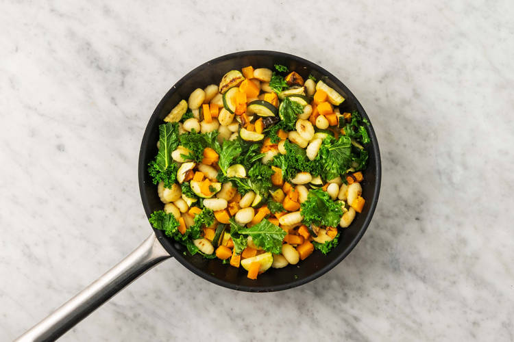Bland grøntsager og gnocchi