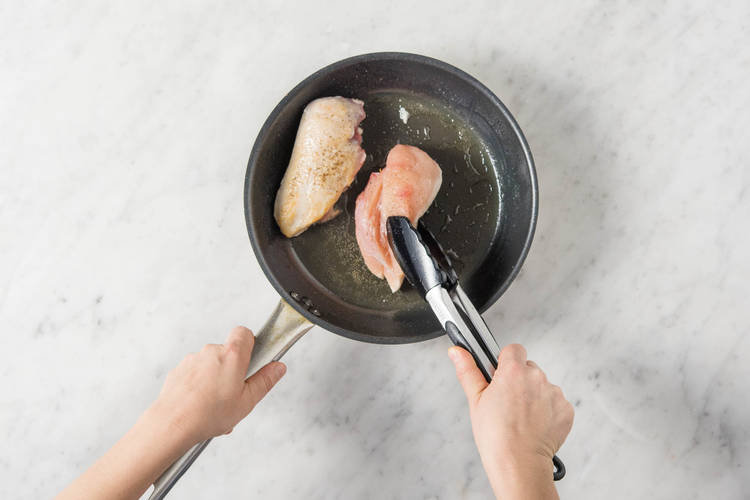 Cuire le filet de poulet