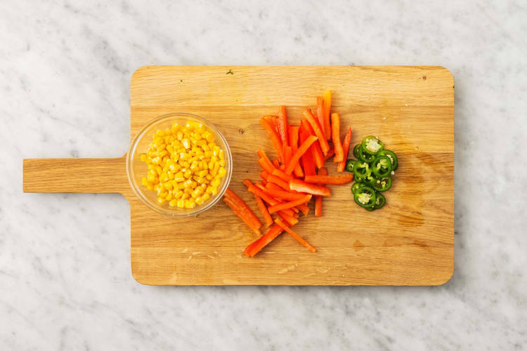 Forbered grønnsaker