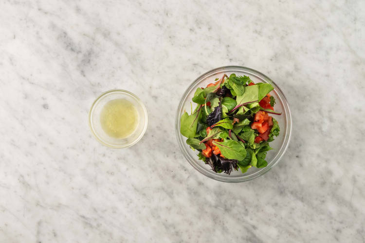 Preparare l'insalata