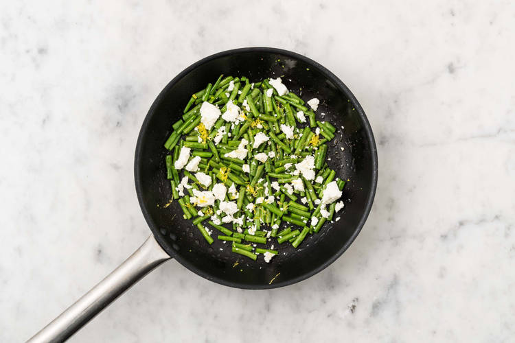 Faire cuire les haricots verts