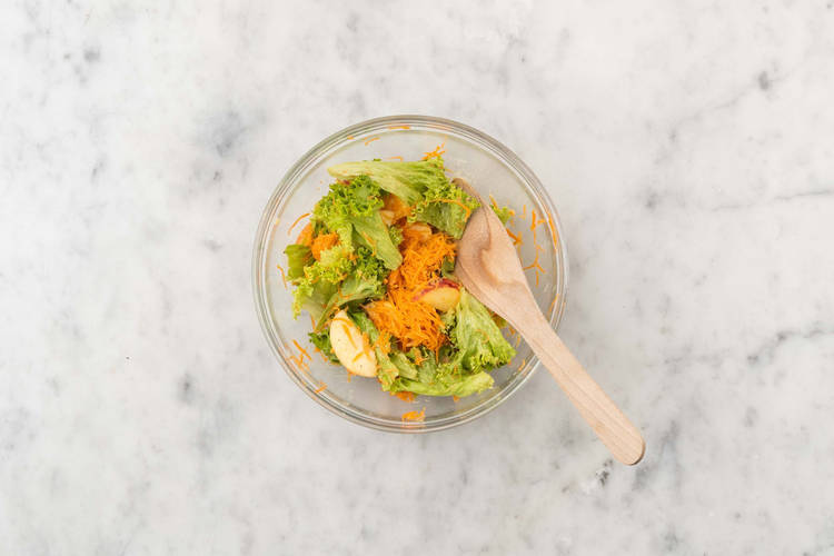 Faire la vinaigrette