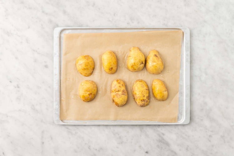 Kartoffeln backen