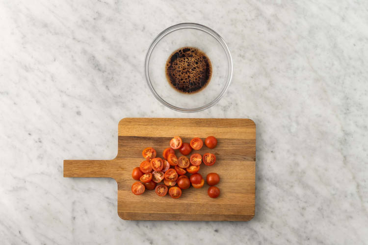 Prep and make vinaigrette