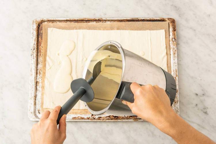 Tarte belegen & backen