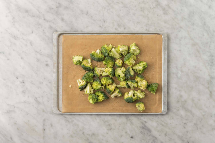 Infornare i broccoli