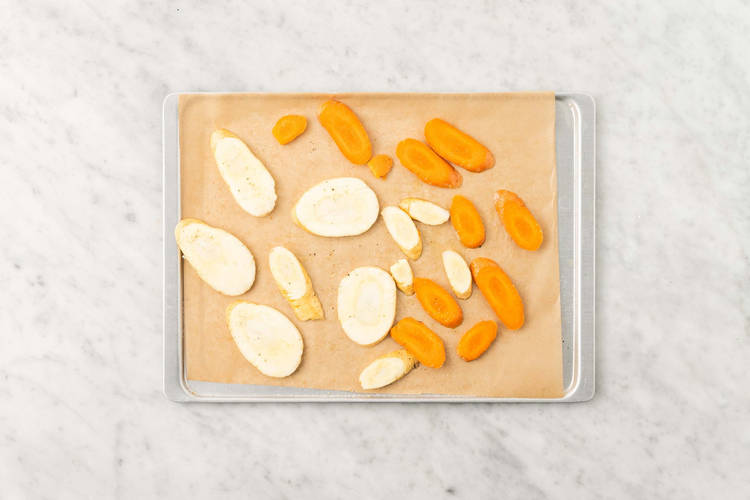 Förbered grönsaker