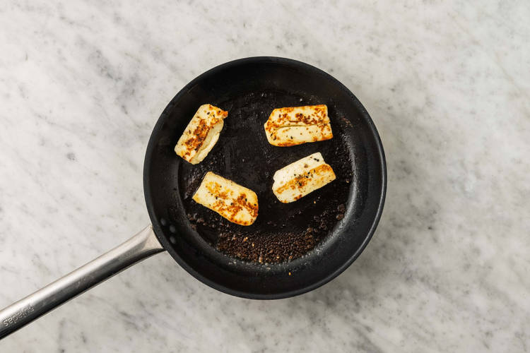 Cuocere l'halloumi