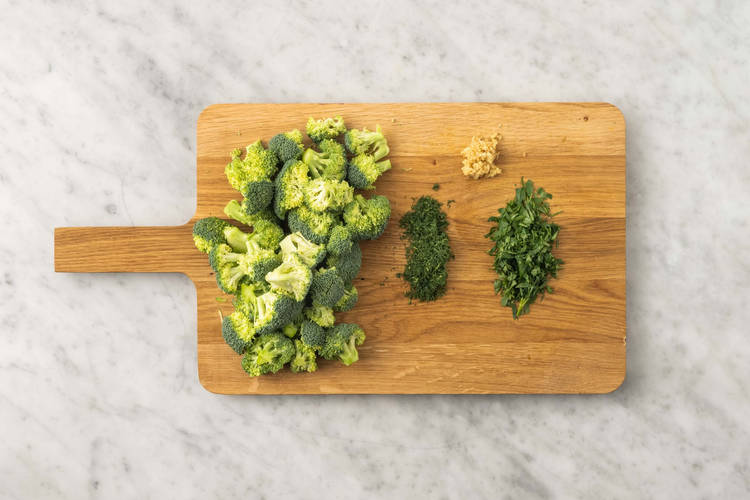 Preparate le verdure