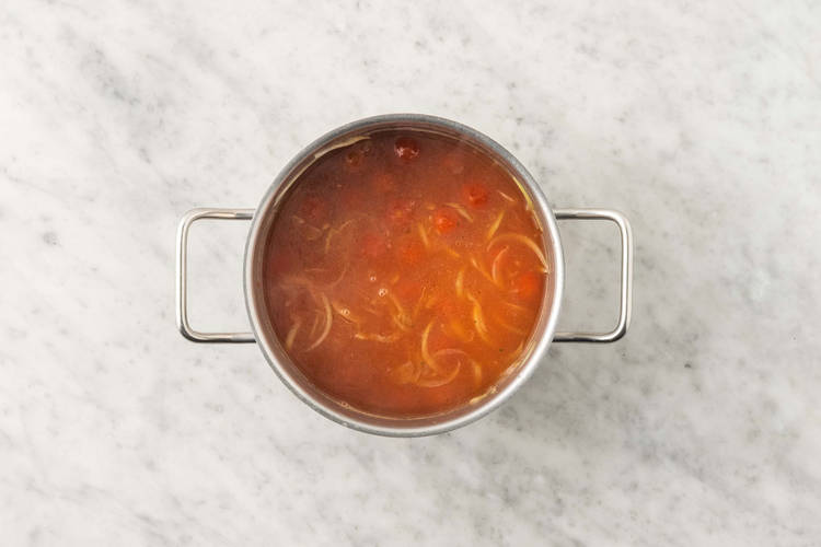 Preparare la base per la zuppa