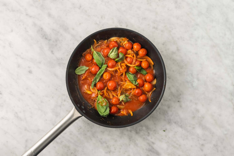 Cuocere la salsa
