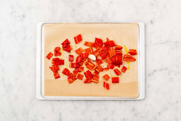Paprika grillen