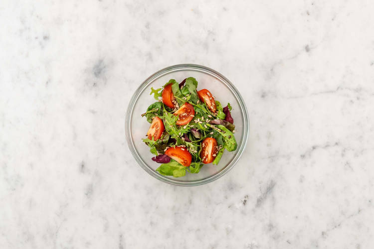 Salade maken