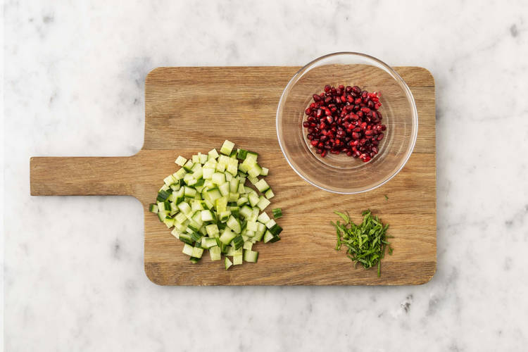 Salade maken
