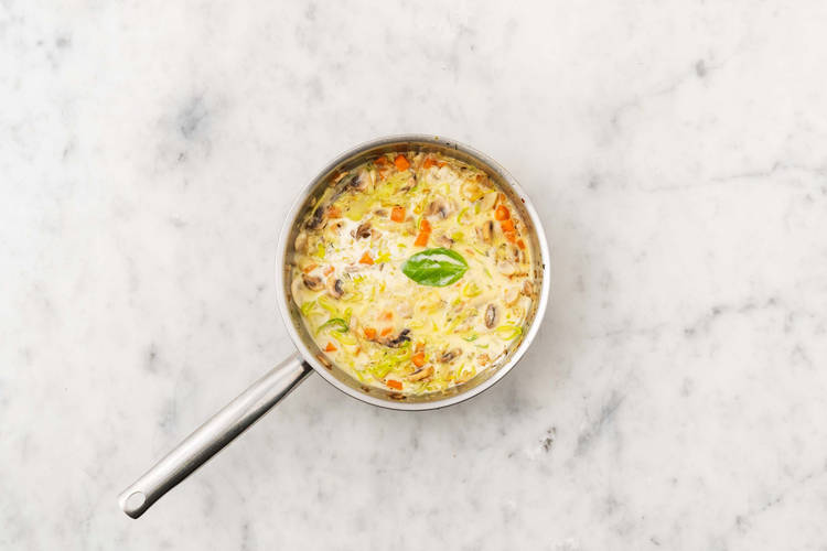 Cuire le ragoût de légumes