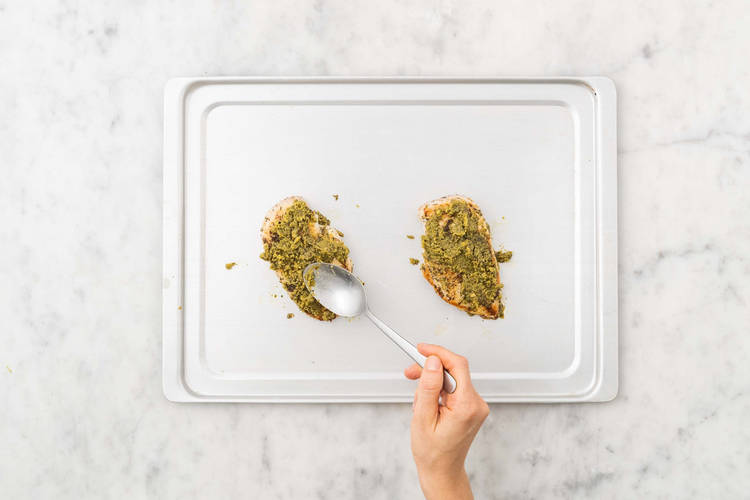 Faire cuire le poulet