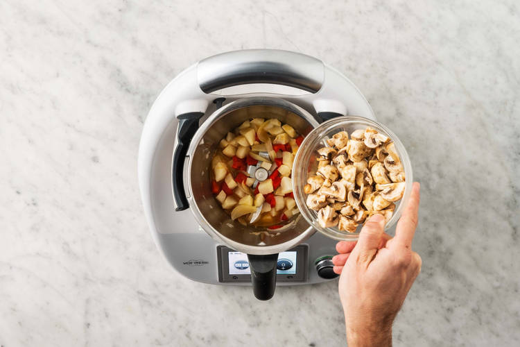 Für den Spinat-Eintopf