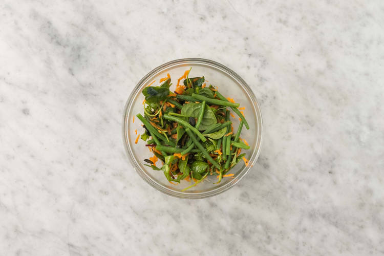 Bland bønnesalat