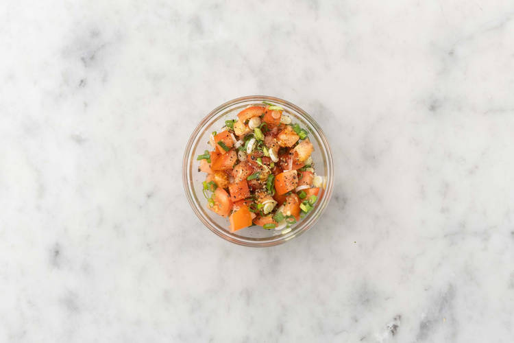 Comporre la salsa creola