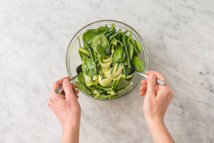 Préparer la salade (suite)