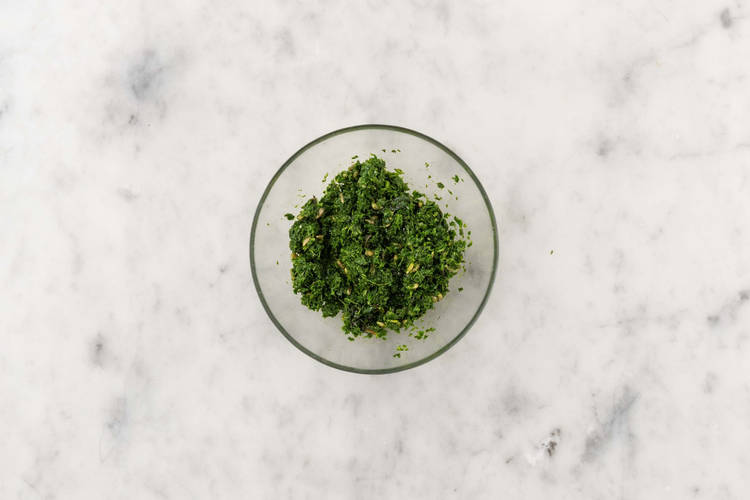 Pesto zubereiten