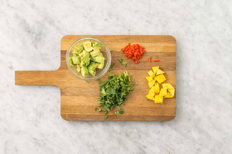 Forbered frugt og grønt