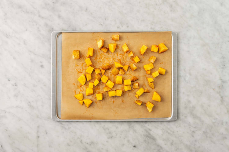 Aardappels bakken