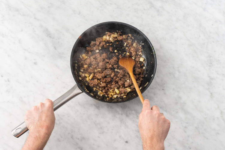 Faire cuire le bœuf