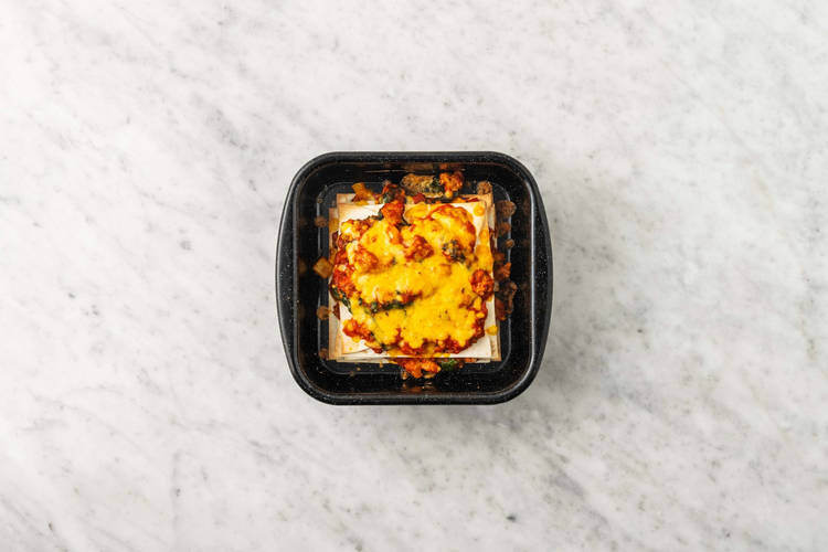 Bake enchilada casserole