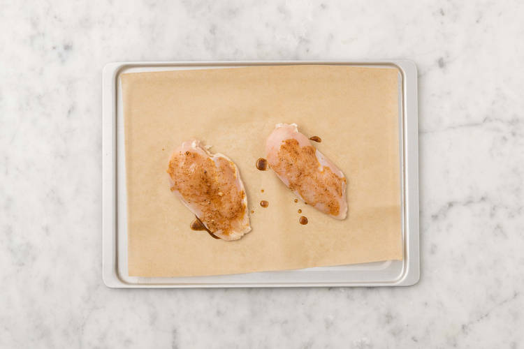 Infornare il pollo