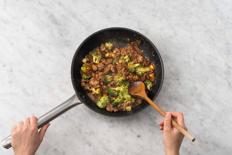Tillsätt broccoli