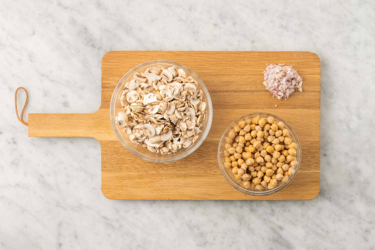 Forbered grøntsager