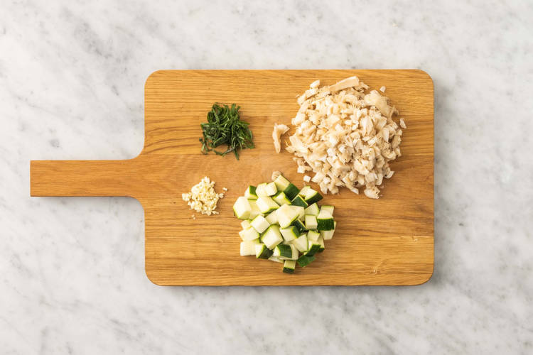 Forbered grøntsager