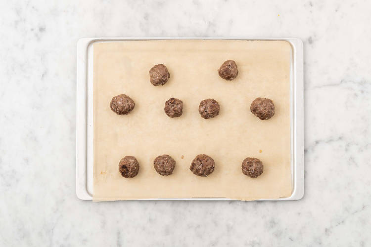 Faire les boulettes