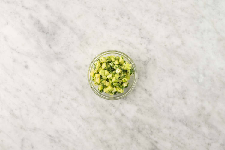 Préparer la vinaigrette