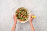 Préparer le taboulé