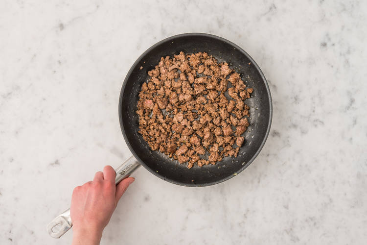 Faire cuire le bœuf